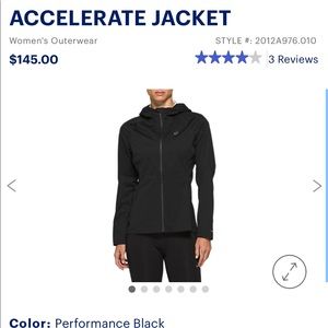 ASICS accelerate jacket